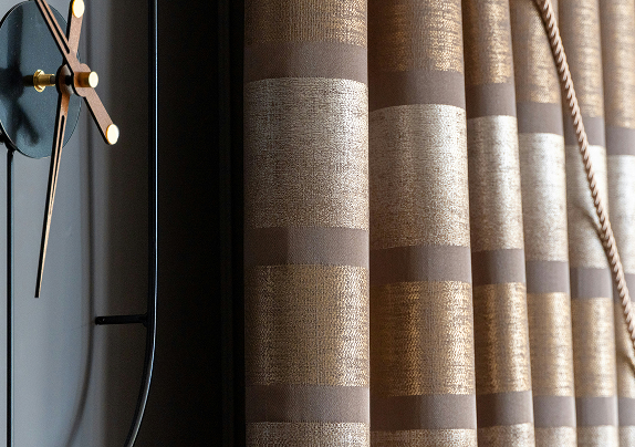 Kinetic Drapes curtain fabric detail